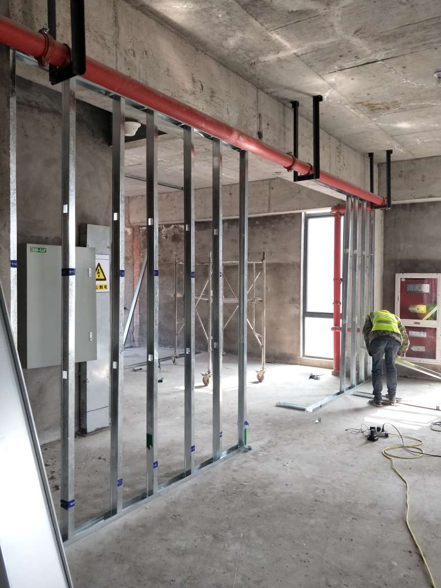 铭康香精施工现场